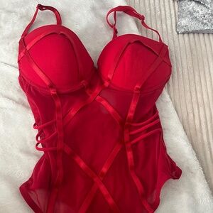 Bondage style bodysuit